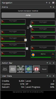 ClickFight - Become a Hacker! - Screenshot 1