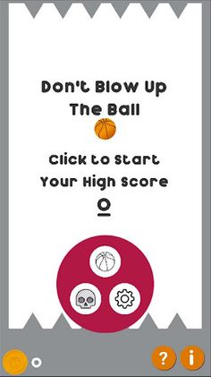 Don't Blow Up The Ball - Screenshot 1