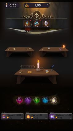 Candle Clicker Idle: Dungeon - Screenshot 1