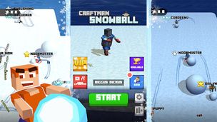 Craftman Snowball - Screenshot 2