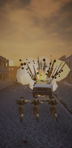 Operation War – run shooter - Screenshot 2