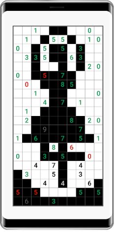 JDraw Japanese Mosaic - Screenshot 3