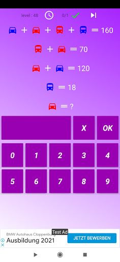 math puzzles - Screenshot 1