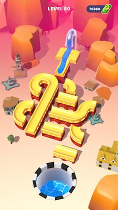 Water Connect Flow Puzzle Game - Screenshot 1