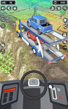 Idle Farm Truck Drive Games 3D - Screenshot 2