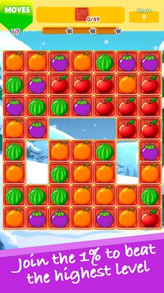 Fruit Smash - Link and Match - Screenshot 4