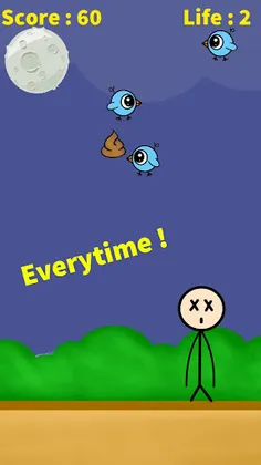 Poop or Shoot : Pigeon Poop Si - Screenshot 4