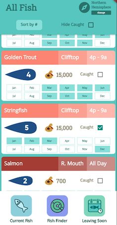 Crossing Off Fish - Screenshot 2