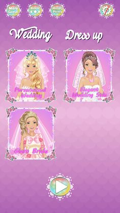 Elegant Wedding Dress up Game - Screenshot 1