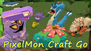 World Pixelmon Craft Game Mod - Screenshot 1