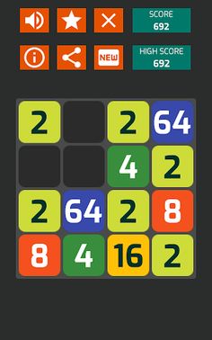 2048 Colorful Number Puzzle - Screenshot 2