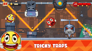 Ball's Journey 6 - Red Bounce - Screenshot 3