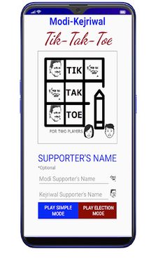 Modi-Kejriwal Tik Tak Toe - Screenshot 2