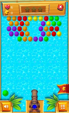 Bubble Shooter - Paradise Bay - Screenshot 1