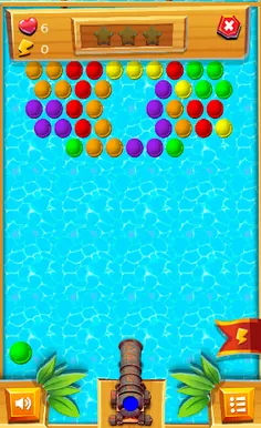 Bubble Shooter - Paradise Bay - Screenshot 1