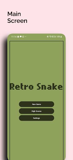Retro Snake - Screenshot 3