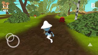 Blue Mushroom Cat Survival - Screenshot 1