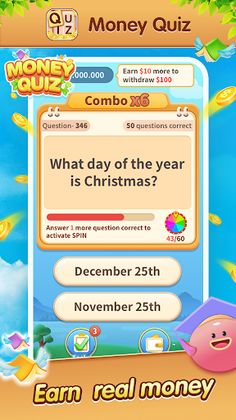 Money Quiz - Screenshot 1