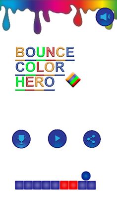 Bounce Color Hero - Screenshot 1