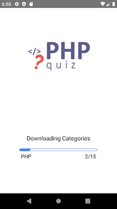 PHP Quiz - Screenshot 1