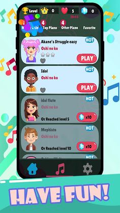 Oshi No Ko Game Music Piano - Screenshot 2