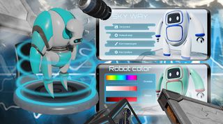 SkyWay - Survival Robot RPG - Screenshot 3