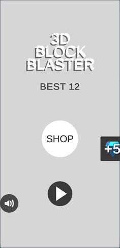 3D Block Blaster - Screenshot 1