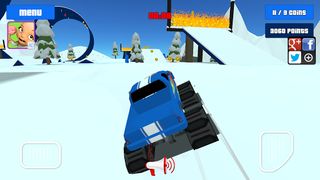 Baby Monster Truck Ice Racing - Screenshot 2