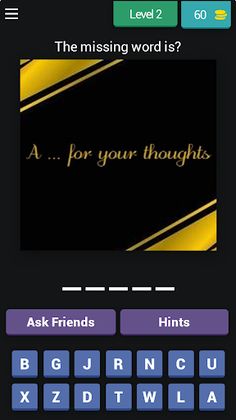 Guess The Missing Word - Screenshot 2