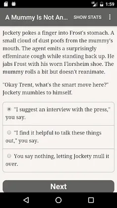 A Mummy Is Not An Antique - Screenshot 4