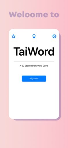 TaiWord: A Daily Word Game - Screenshot 1