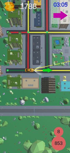 Taxi Navigator Meditation Game - Screenshot 1