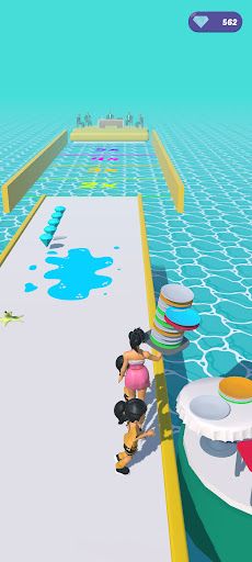 Waitress Walk 3D - Screenshot 2