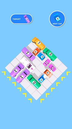 Car Merge 2048 - Color Cars - Screenshot 4