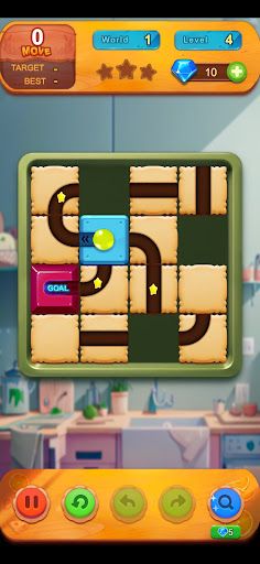 Ball Path Roll : Kitchen Girl - Screenshot 1