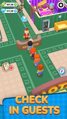 My Crazy Hotel: Tycoon Empire - Screenshot 1