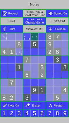 Sudoku - Number Puzzle - Screenshot 4