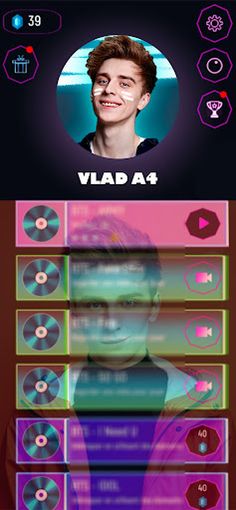 Vlad A4 Bumaga Music Tiles Hop - Screenshot 1