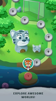 Bubble Shoother Zoorbis - Screenshot 2