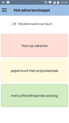 Het Advertentiespel - Screenshot 3