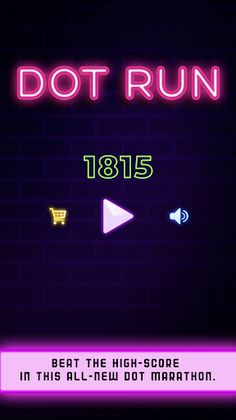 DOT RUN GAME 2019 - Screenshot 1