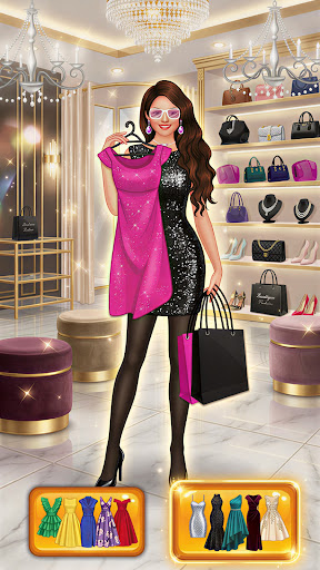 Rich Girl Shopping: Girl Games - Screenshot 2