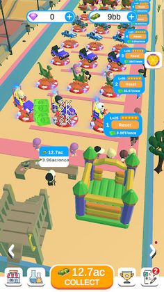 Idle Kiddie Ride - Screenshot 2