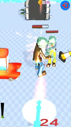 Fire Zombie 3D - Screenshot 4