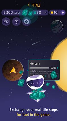 Fitale: fit game in space - Screenshot 4