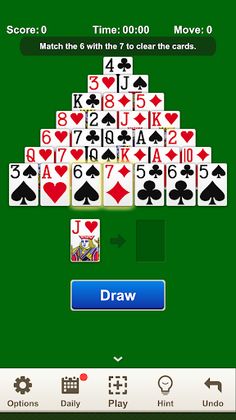 Solitaire Pyramid - Card Games - Screenshot 2