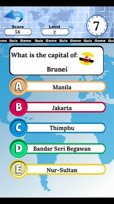world capitals and flags quiz - Screenshot 2