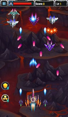 Space Sky attack : Galaxy Spac - Screenshot 4