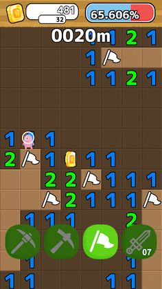 Dig×Sweeper - Screenshot 2