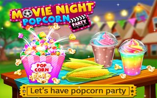 Movie Night Popcorn Party - Screenshot 1